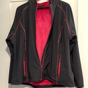 Eddie Bauer Soft Shell Hooded Lined Jacket NWOT
